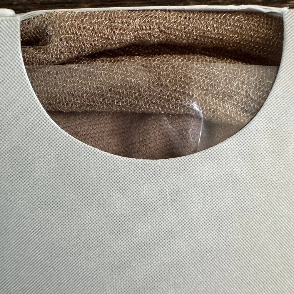 Lane Bryant Taupe Shimmer Sheer Control Top Smoothing Tights Size G/H 28-30